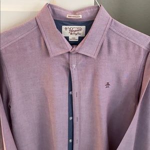 Penguin purple dress shirt